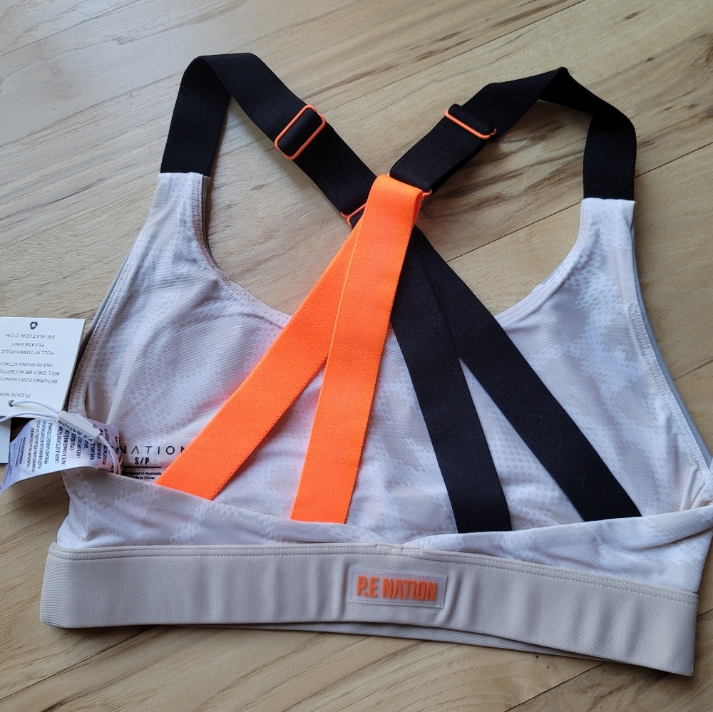 NWT P.E. Nation Routine Sports Bra - Picture 5 of 8